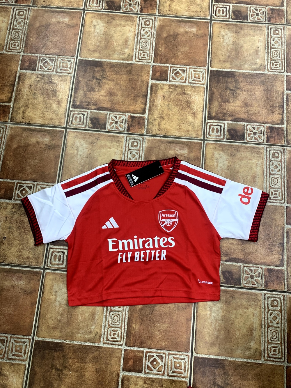 Adidas Arsenal 2026/27 Women's Cropped Jersey Size M